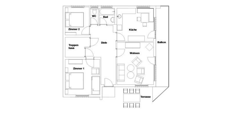 Ferienwohnung Ferienhaus Windegge Hirschegg  Exterior foto